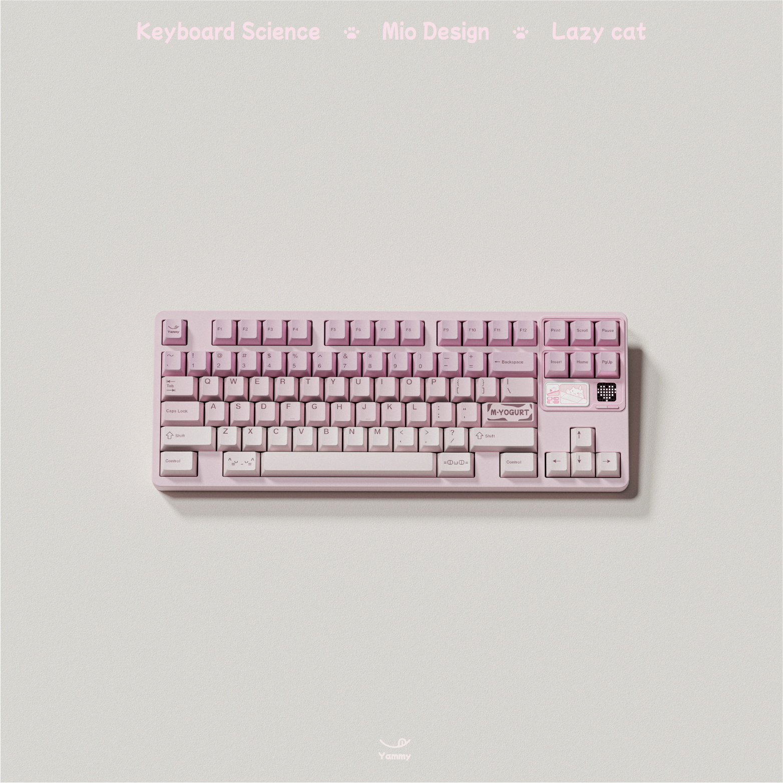 KBS Mio Yoghurt Keycaps